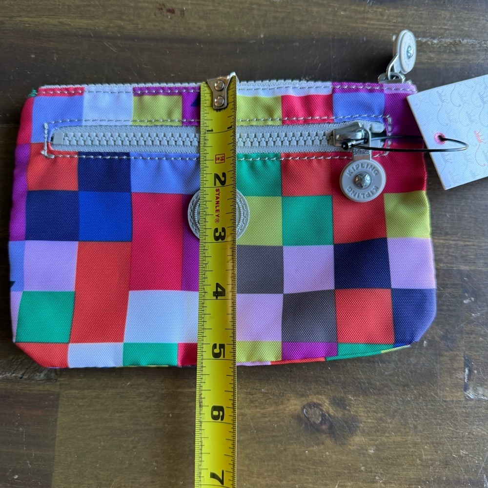 Kipling Multicolor Pouch with Zipper - Picture 4 of 6